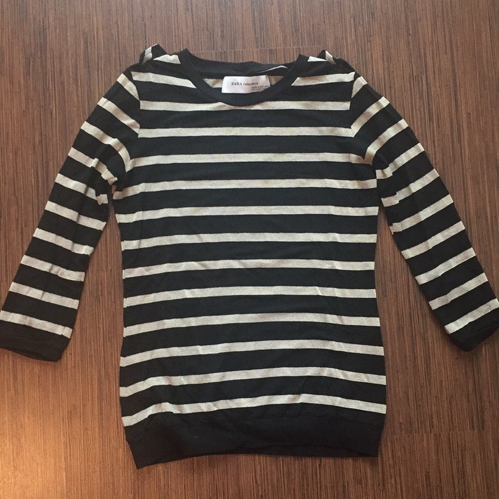 Striped top from Zara